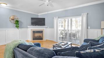 Townhome, Multiple Beds, Patio, Garden View (Rehoboth Crossing 1) | Living area