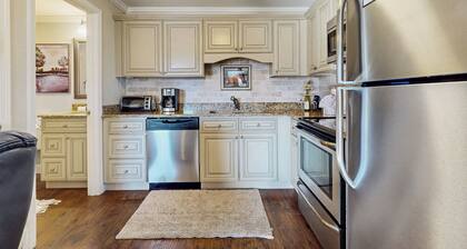 Pool + Riverfront! Couples Retreat in Smoky Mtns