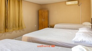 1 bedroom, WiFi, bed sheets
