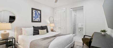 Iron/ironing board, free WiFi, bed sheets