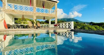 Cute 1-bedroom Tropical studio close to beaches & arrival pier on Nevis island