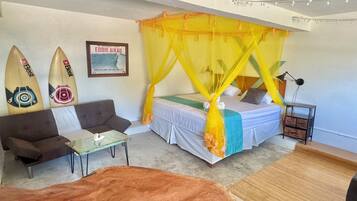 1 chambre, fer et planche Ă repasser, Wi-Fi gratuit, draps fournis