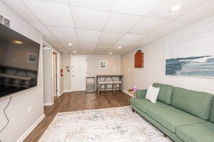 House, Multiple Beds, Patio, Garden View (The Terrace Timber House) | Living area