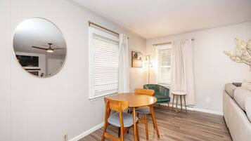 House, Multiple Beds, Patio, Garden View (The Terrace Timber House) | Living area