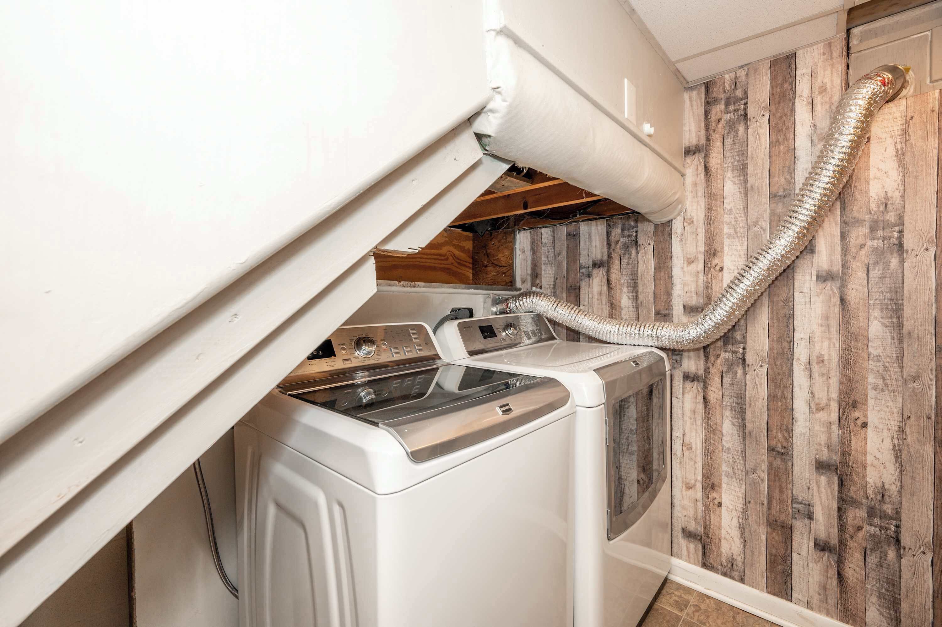 獨棟房屋, 多張床, 庭院, 花園景觀 (The Terrace Timber House) | 洗衣