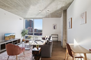 Apartment, 3 Bedrooms | Living area | Smart TV, streaming services