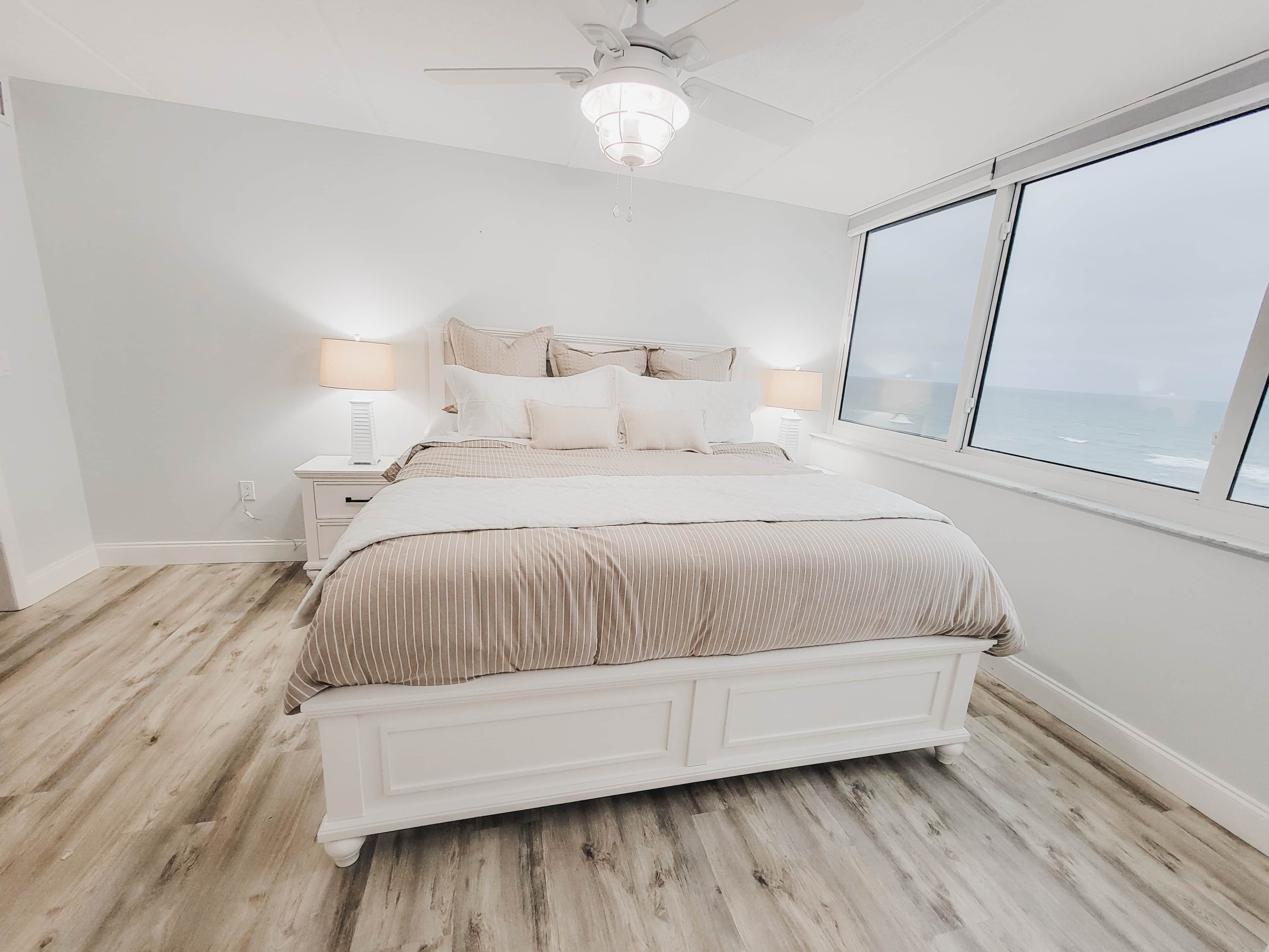 2 bedrooms, in-room safe, iron/ironing board, WiFi