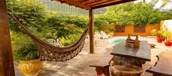 Suíte em Pousada em Rio Grande com Piscina e Vista