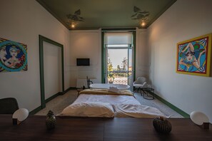 1 bedroom, iron/ironing board, free WiFi, bed sheets - Stylish Contemporary Room with Stunning Sea Views (Acireale)
