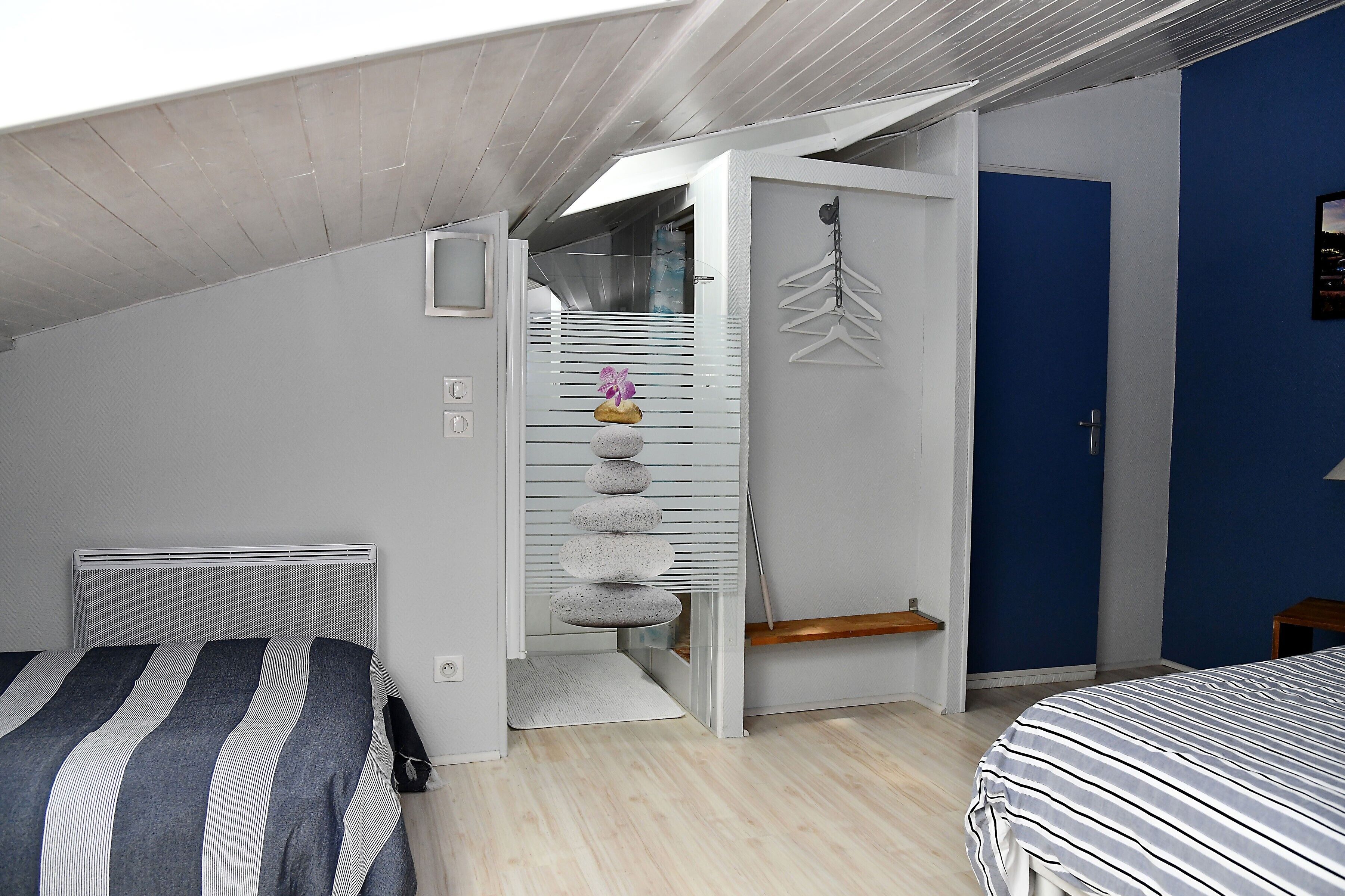 1 chambre, Wi-Fi, draps fournis