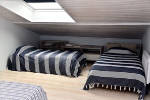 1 غرفة نوم وواي فاي وملاءات أسرّة