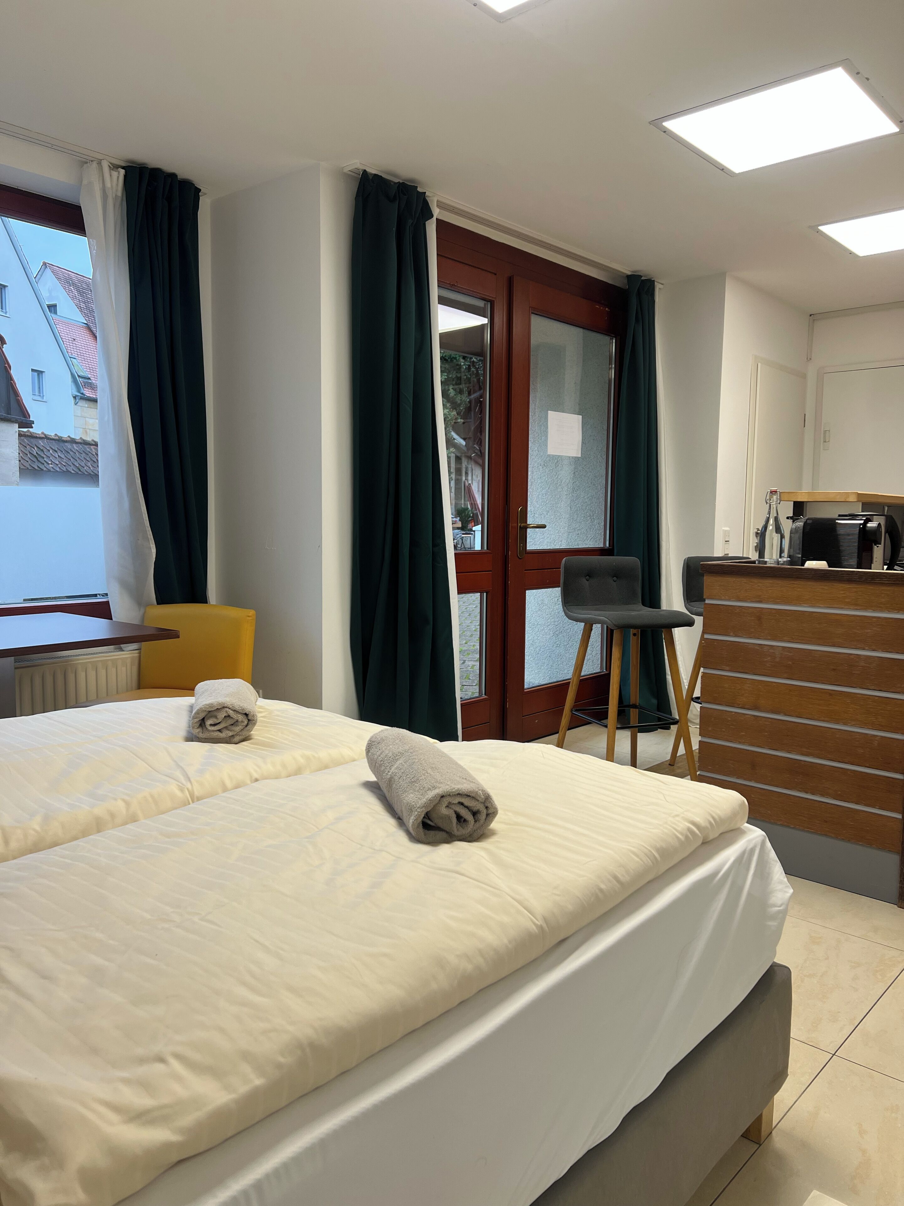 Apartment, Patio, Garden View | Desk, free WiFi