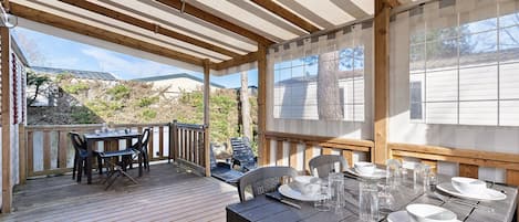 Opções para refeição ao ar livre