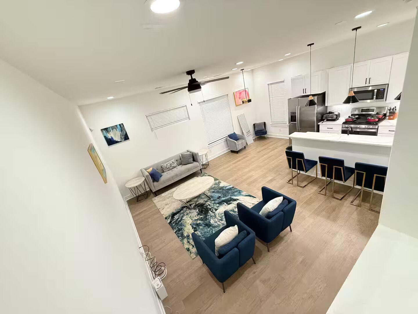 Área de sala de estar