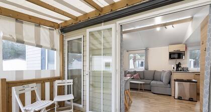 Mobile Home 3 Bedrooms Bois Dormant with Private Terrace and Air Conditioning