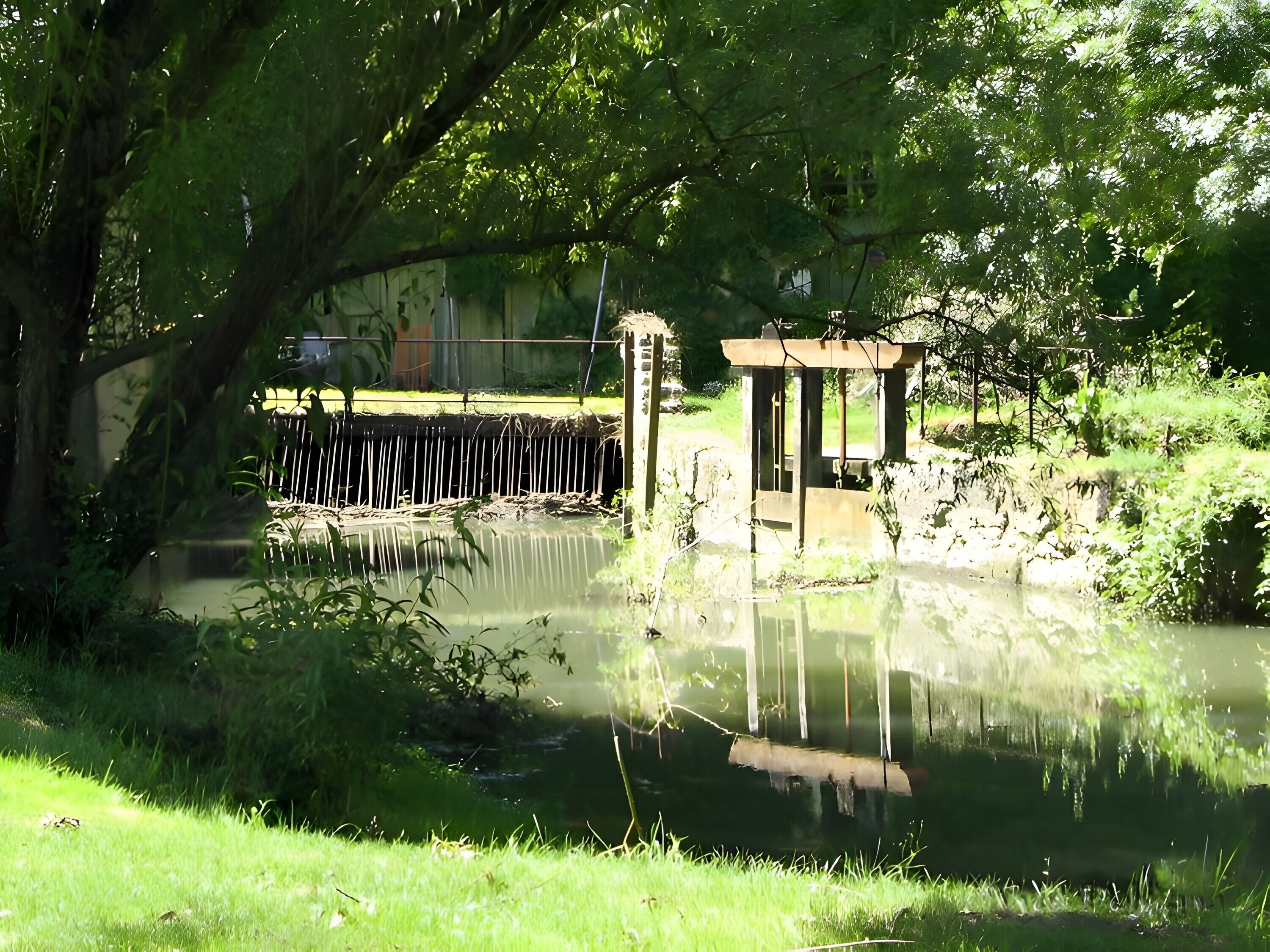 Enceinte de l’hébergement