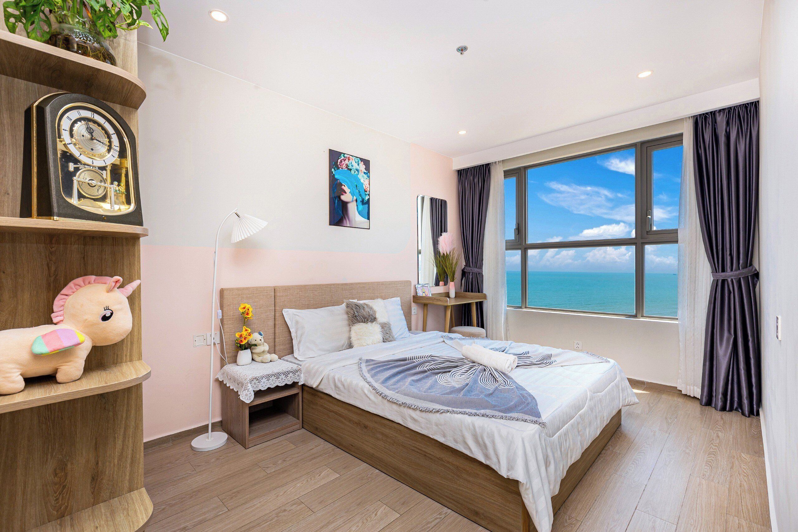 아파트, 침실 3개, 발코니, 해변 전망 | 책상, 암막 커튼, 다리미/다리미판, 무료 WiFi