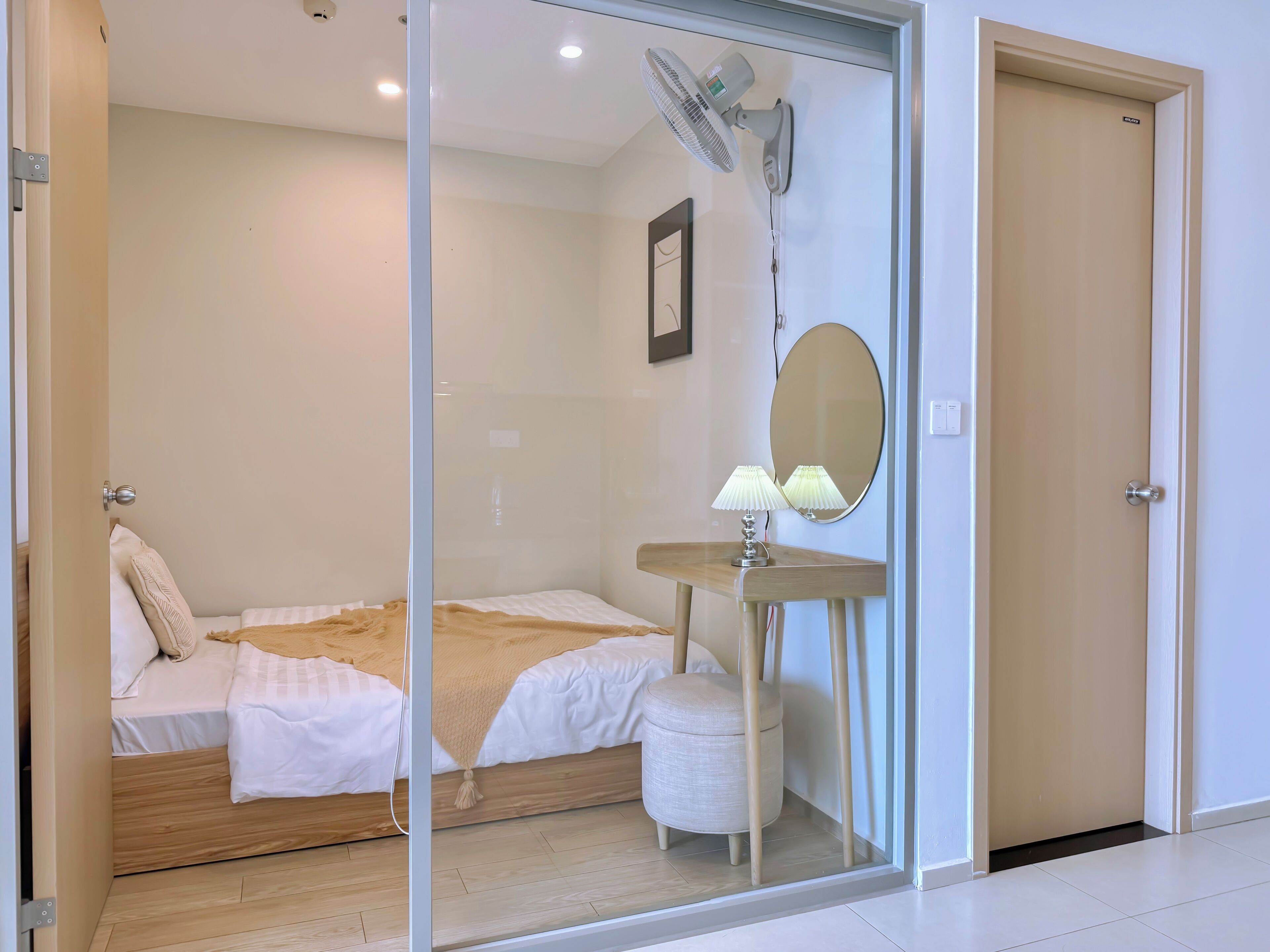 Apartment, 2 Bedrooms, Balcony | Blackout drapes, iron/ironing board, free WiFi