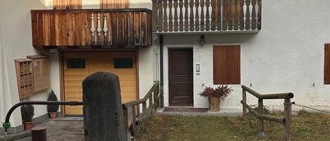 Façade de l’hébergement