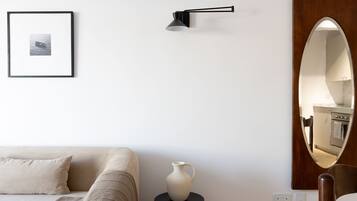 Apartamento, 2 habitaciones, vistas al mar | Zona de estar