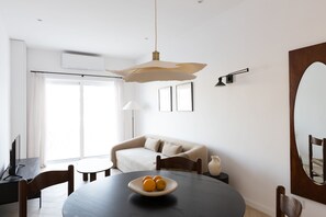 Apartment, 2 Bedrooms, Sea View | Living area - Modern SEAFRONT 2BR APT w Terrace & View (St. Paul's Bay)