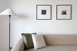 Apartment, 2 Bedrooms, Sea View | Living area | Flat-screen TV - Modern SEAFRONT 2BR APT w Terrace & View (St. Paul's Bay)