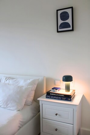 1 soverom, strykejern/-brett, wi-fi og sengetøy