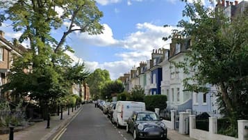 Parkering på området