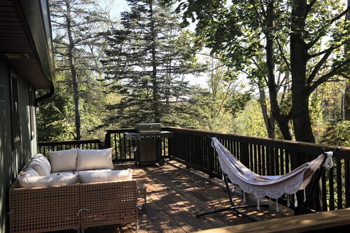 Larkspire I Sleepy Hollow Lake I Beach & Firepit