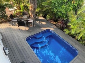 Pool - The Mermaids Retreat nestled near  Mary Star of the Sea, walk everywhere! (Key West)