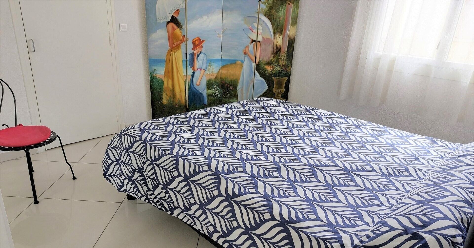 1 bedroom, iron/ironing board