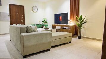 Deluxe-Apartment | Wohnbereich