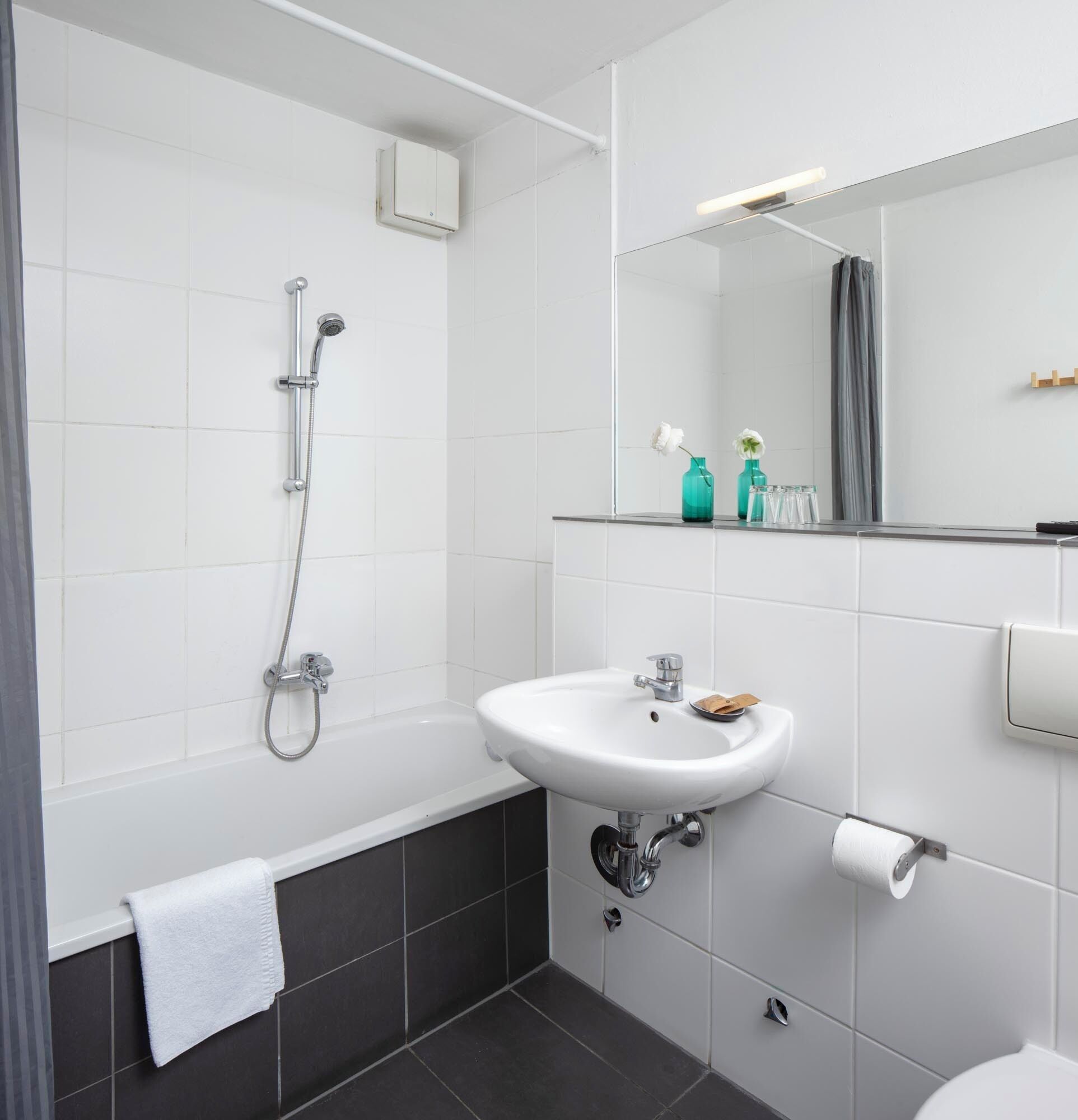 Familienapartment, Balkon | Badezimmer | Haartrockner, Handtücher