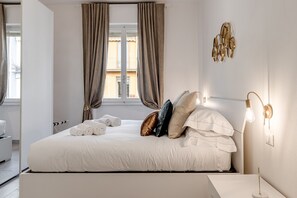 1 slaapkamer, een strijkplank/strijkijzer, wifi, beddengoed