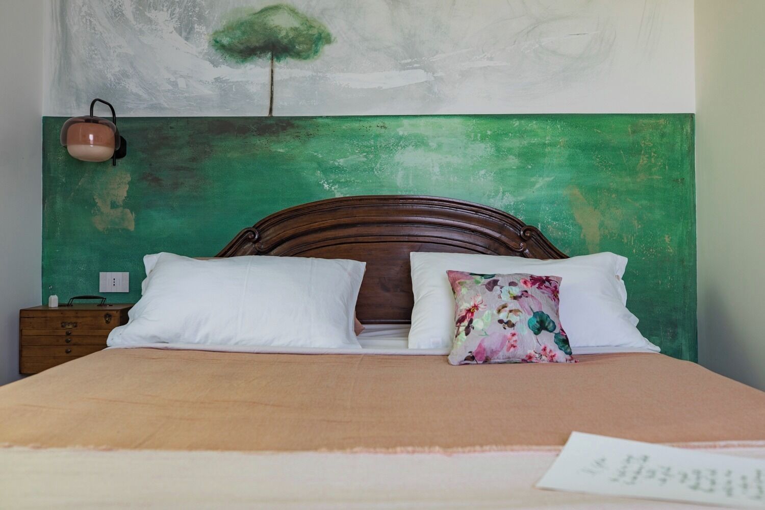 Chambre, 1 lit double, salle de bains privée