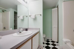 Shower, hair dryer