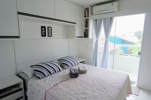 2 bedrooms, iron/ironing board, Internet - Apartamento Pet Friendly a 2 km da Praia dos Ingleses - Norte da Ilha (Florianópolis)