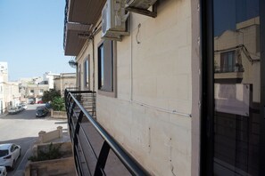 Blick von der Unterkunft