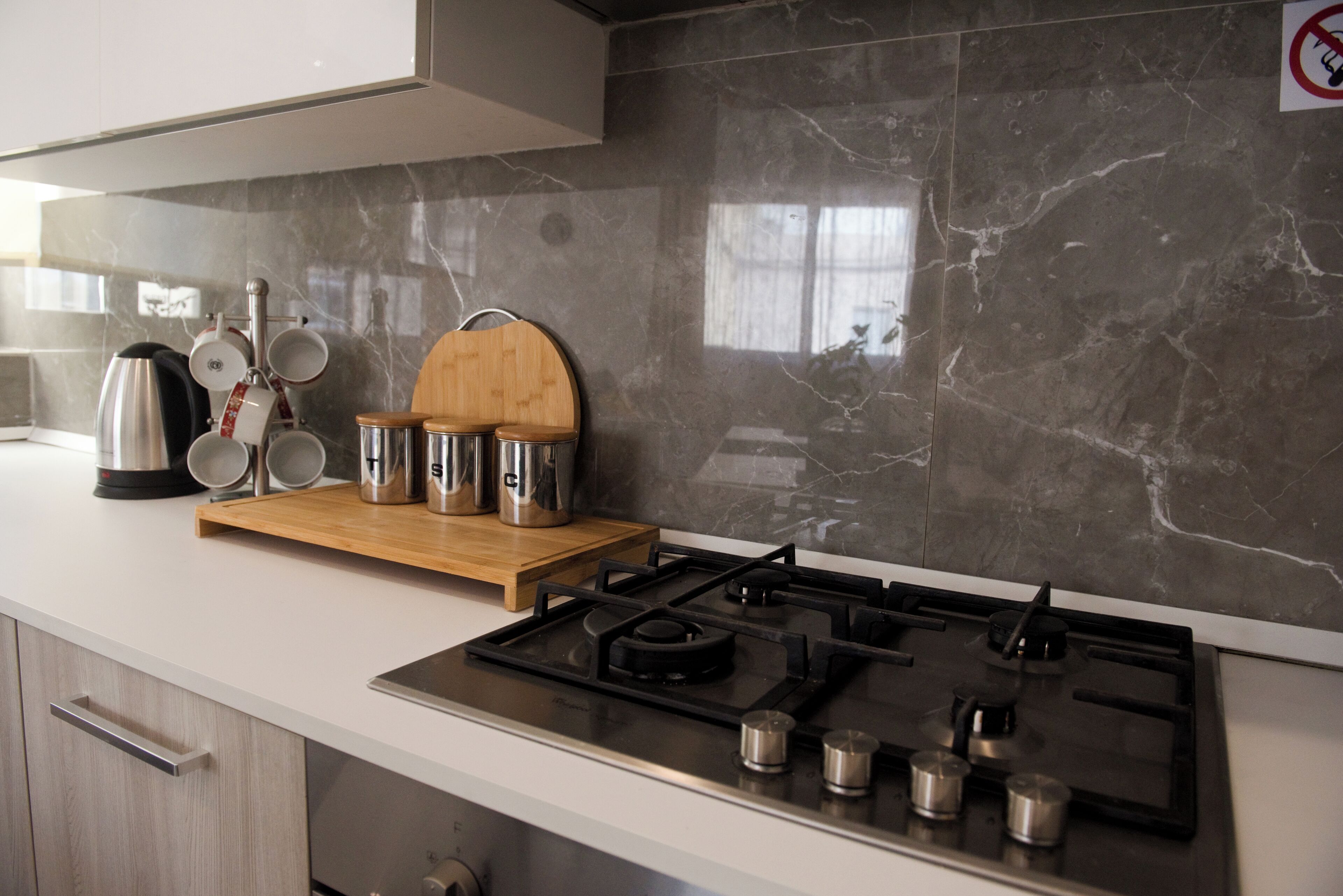 公寓, 陽台, 城市景觀 | 私人廚房