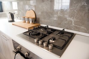 公寓, 露台, 城市景 | 私人廚房