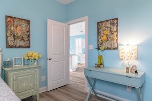 Iron/ironing board, WiFi - Molly's Beachside Cottage 3BR 2BA Almost Oceanfront in Atlantic Beach (Atlantic Beach)