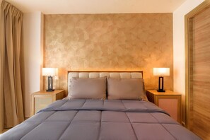1 Schlafzimmer, Bügeleisen/Bügelbrett, Internetzugang, Bettwäsche