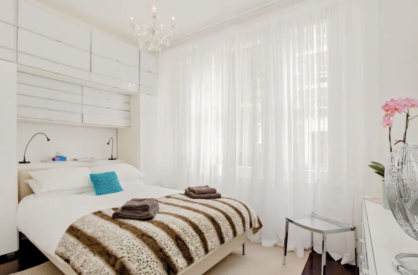 1 室のベッドルーム、アイロン / アイロン台、WiFi、ベッドシーツ