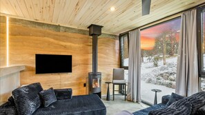 Smart TV, fireplace - Nederland Winter Stay—Modern Rammed Earth Home Close to Eldora Resort (Nederland)