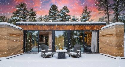Private Rammed Earth Cabin: Soaking Tub & Kitchen