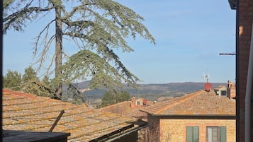 Vue depuis lâhĂ©bergement