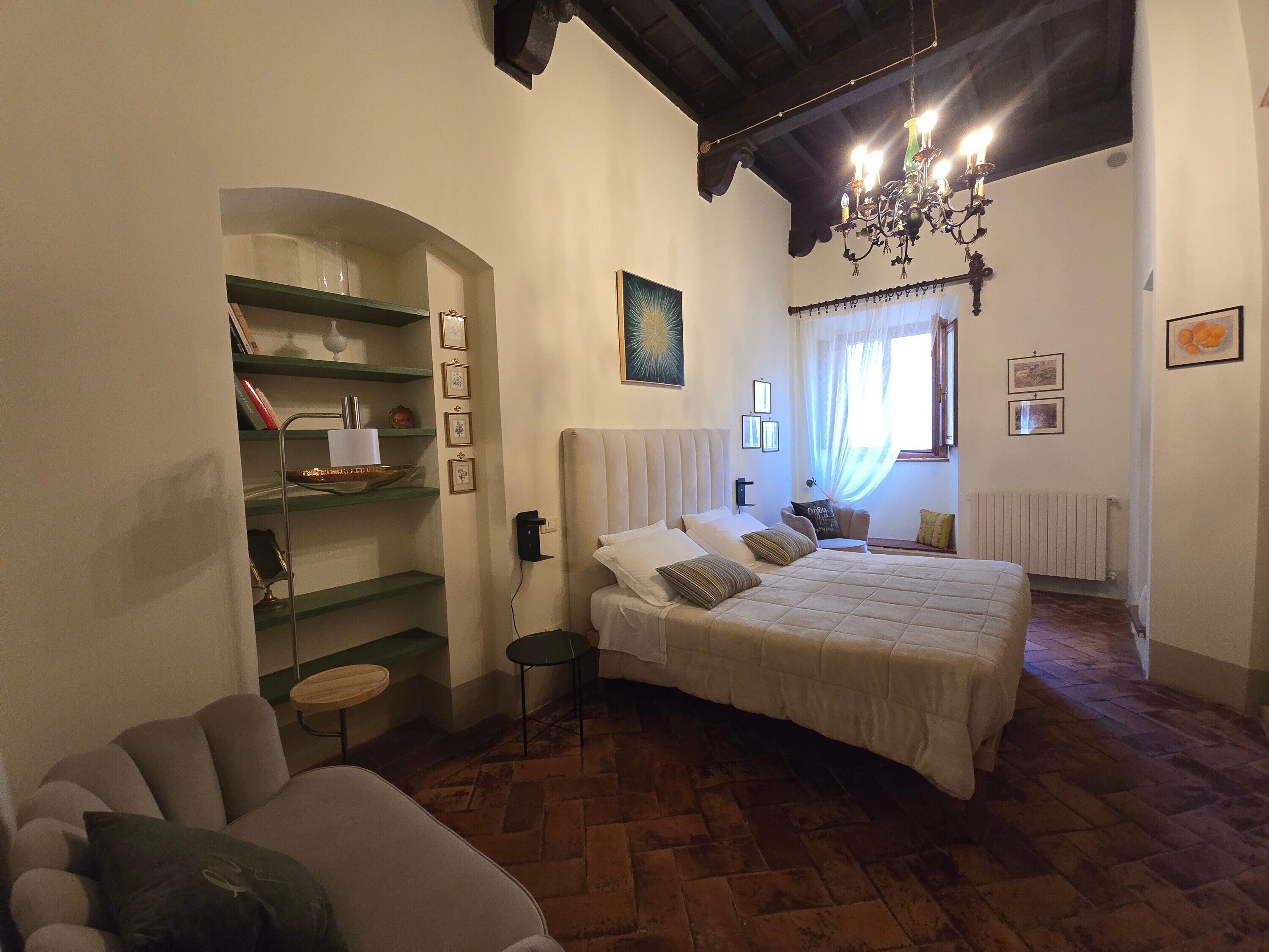 1 室のベッドルーム、アイロン / アイロン台、WiFi、ベッドシーツ