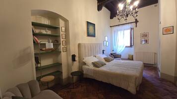 1 室のベッドルーム、アイロン / アイロン台、WiFi、ベッドシーツ