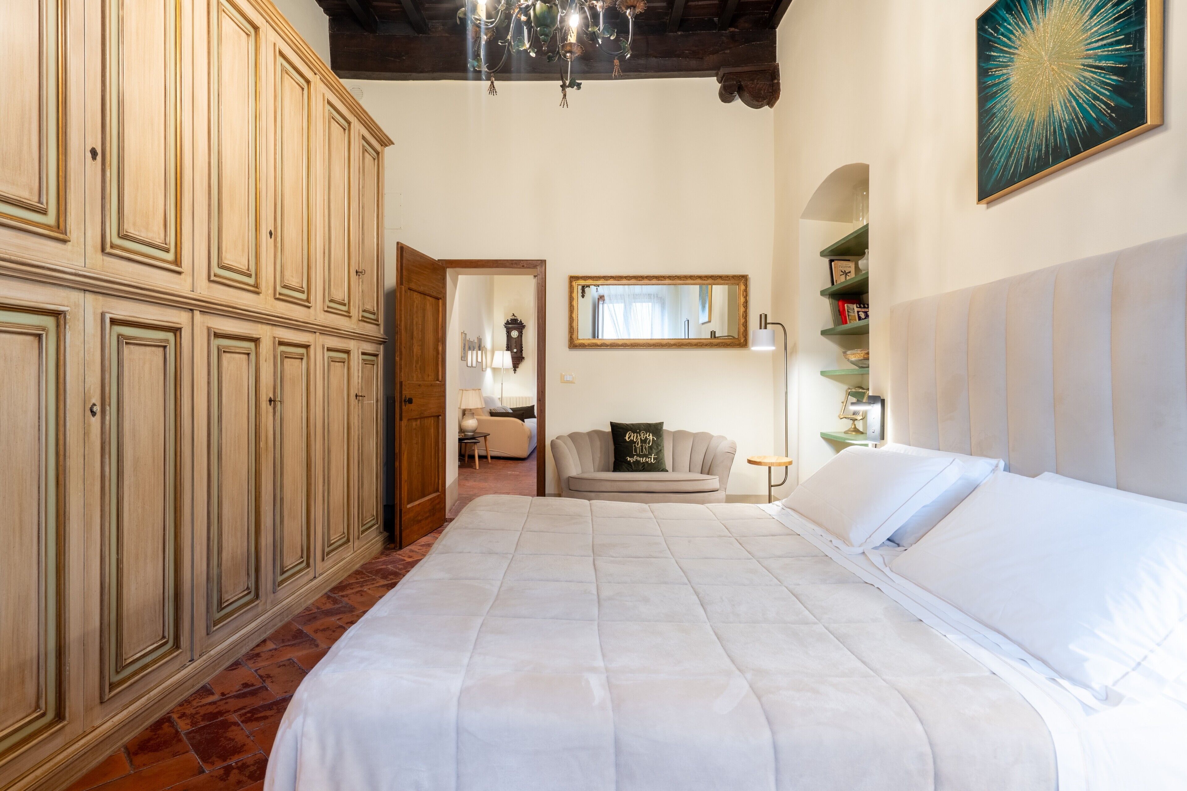 1 chambre, fer et planche à repasser, Wi-Fi, draps fournis