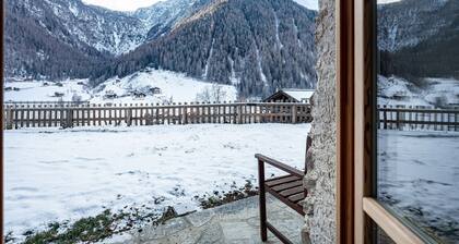 Apartment 'Chalet Panorama Rabbi' mit Bergblick, Gemeinschaftsgarten und WLAN